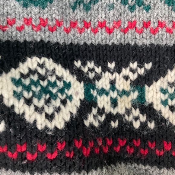 Men’s small or Women’s large chunky 100% wool sweater by Nuevo Americana - Picture 6 of 9